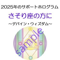 画像1: ◇2025年さそり座の方のサポートホログラム◇ ○●○セール!!SALE20%off○●○ Divine Wisdom and Divine Clarity（デバイン・ウィズダム ホログラム) -聖なる叡智-